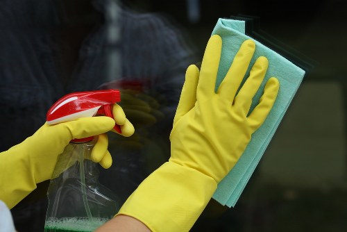 Patio cleaning service refreshing a paved outdoor area in SE4