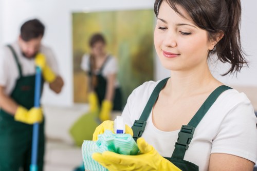 Hot water extraction carpet cleaning equipment in a local SE4 property